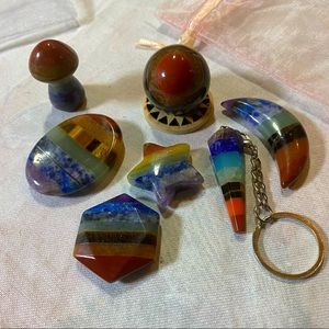7-Chakra Crystal Set